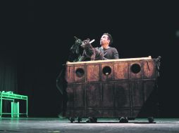 Exitosa. Zorbas el poder de las promesas, de la compañía El Tlacuache, es una de las obras que destacan en esta edición.  /