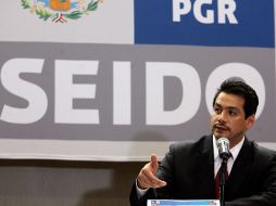 José Cuitláhuac Salinas señala que en las casas de cambio se han detectado tráfico de divisas. ARCHIVO  /