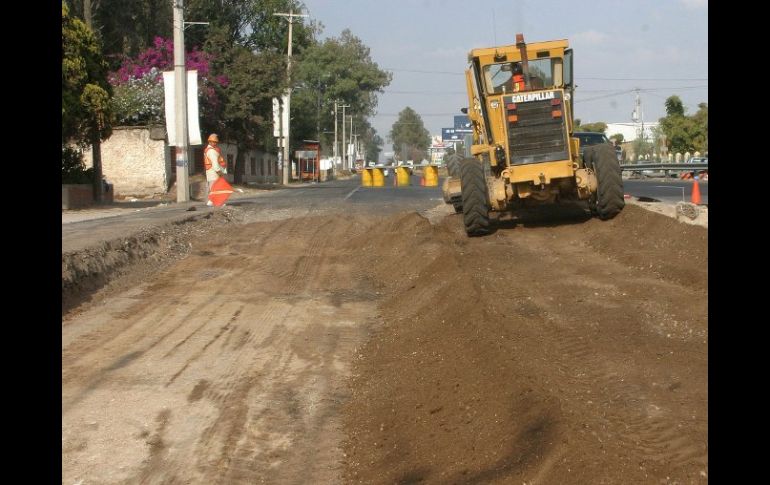 Solicitan a la ciudadanía ser pacientes mientras se realizan las obras de pavimentación. ARCHIVO  /