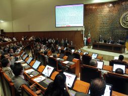 a Mesa Directiva del Poder Legislativo recibió ayer la notificación del juez primero en materia administrativa. ARCHIVO  /