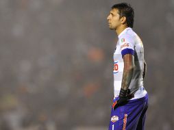 Jonathan Orozco, portero del Monterrey, lamenta la derrota del equipo regio la noche del jueves ante Xolos. XINHUA  /