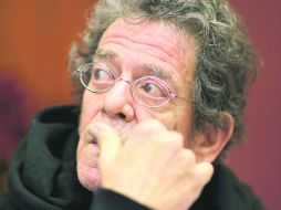 Esquivo. Lou Reed se mostró poco abierto al diálogo con los medios de comunicación y sólo hizo saber lo necesario. AFP  /