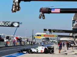 Sergio señaló que a pesar de su esfuerzo, no pudo realizar una buena vuelta. EFE  /