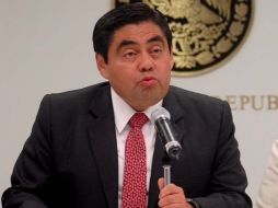 Miguel Barbosa dice que la presente administración tiene un déficit en generación de empleos. ARCHIVO  /