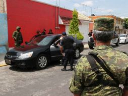 Por el momento se mantiene acordonada la zona por elementos del Ejército. ARCHIVO  /