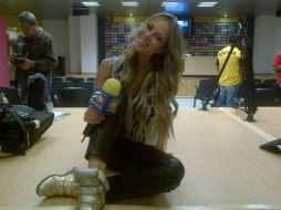 El terreno laboral donde mejor se desenvuelve es la conducción deportiva. @vanehupp  /