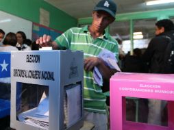 Votaron para candidatos a presidente, vicepresidentes, alcaldías municipales y diputados.  /