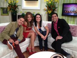 Maru (2da derecha) fue expulsada en el treceavo concierto. ESPECIAL TWITTER  /