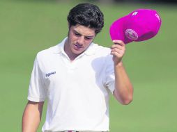 Sebastián Vázquez saluda a la galería. CORTESÍA ESTEBAN GALVÁN.  /