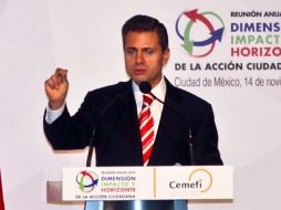 Enrique Peña Nieto se reunirá el próximo 27 de noviembre con Barack Obama. ARCHIVO  /