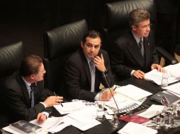 Entre las nuevas legislaciones que resalta Cordero (c), están la reforma laboral y la 'ley antilavado'. ARCHIVO  /