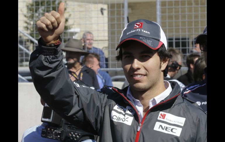 El piloto tapatío considera que la próxima carrera será trascendental en su trayectoria. AP  /