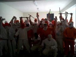 Los reos de este penal de máxima seguridad iniciaron un motín y amenazaron con asesinar guardias si no son atendidas sus demandas. EFE  /