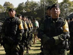 Imagen de una formación militar. ARCHIVO  /