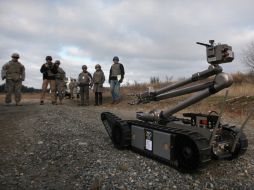 El ejército estadounidense ya lidera el camino en uso de robots militares. ARCHIVO  /
