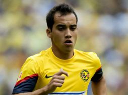 Se lastimó la rodilla derecha durante la práctica de este lunes en las instalaciones de Coapa. MEXSPORT  /