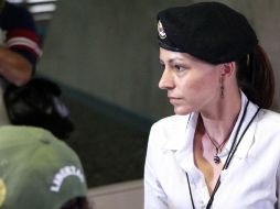 La guerrillera holandesa de las Fuerzas Armadas Revolucionarias de Colombia (FARC), Tanja Nijmeijer, alias Alexandra. XINHUA  /