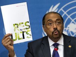 Michel Sidibé lamentó que se castigue la transmisión de la enfermedad y la homosexualidad. EFE  /