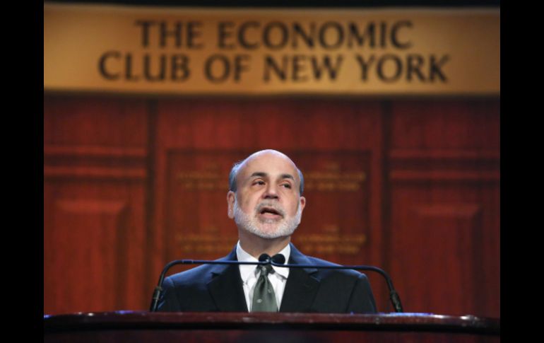 El presidente de la Reserva Federal, Ben Bernanke, expresó su apoyo a fijar umbrales numéricos para el desempleo y la inflación. AFP  /