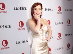 Enfundada en un vestido color hueso llegó a la celebración de su película. REUTERS  /