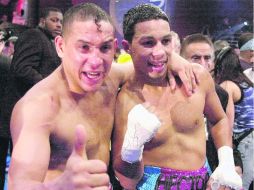 Los camacho. Héctor ''Macho'' Camacho y su hijo, del mismo nombre, durante una función en Miami hace 11 años. AP  /