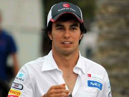 El piloto tapatío espera despedirse en grande de la escudería con la que debutó en la Fórmula 1. ARCHIVO  /