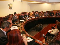 Durante la sesión se turnó a comisiones la creación de un Organismo Público Descentralizado de Movilidad no Motorizada. ARCHIVO  /