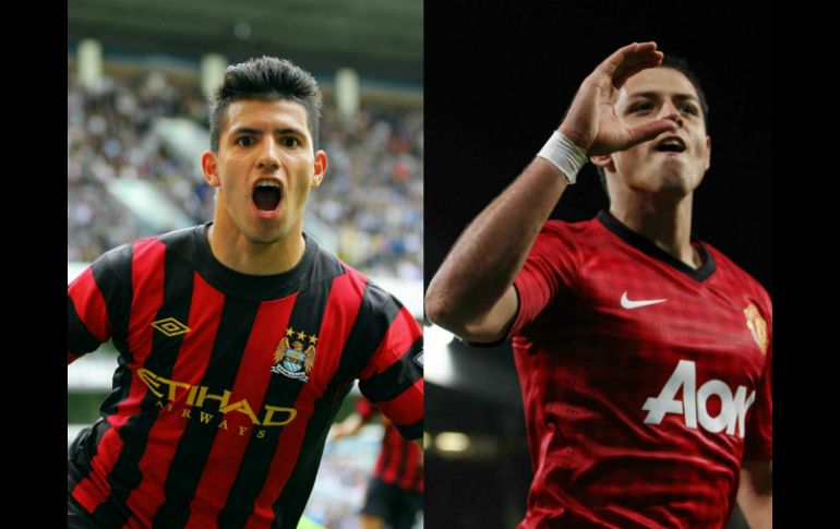 El argentino (i) marca gol cada 111 minutos y el tapatío (d) lo hace cada 119. ESPECIAL  /