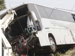 En el autobús iban unos 50 miembros de una iglesia evangélica que regresaban a su ciudad tras el bautizo de nuevos creyentes. ARCHIVO  /