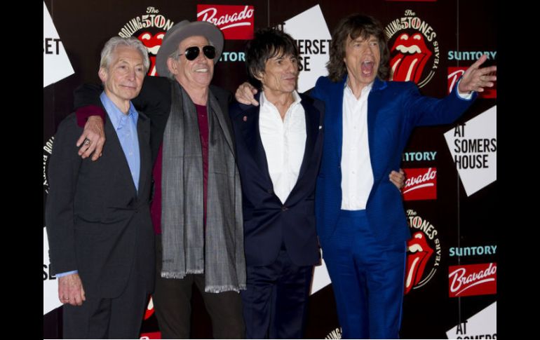 Los Rolling Stones, juntos después de 50 años. ARCHIVO  /