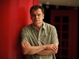 El escritor serbio afirma con tono estricto que aún no sabe nada sobre su próximo proyecto.  /