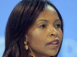La ministra sudafricana hizo hincapié en la necesidad de conseguir fondos para luchar contra el cambio climático. EFE  /