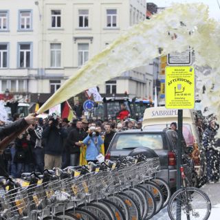 Productores de leche de la UE exigen alza a precios