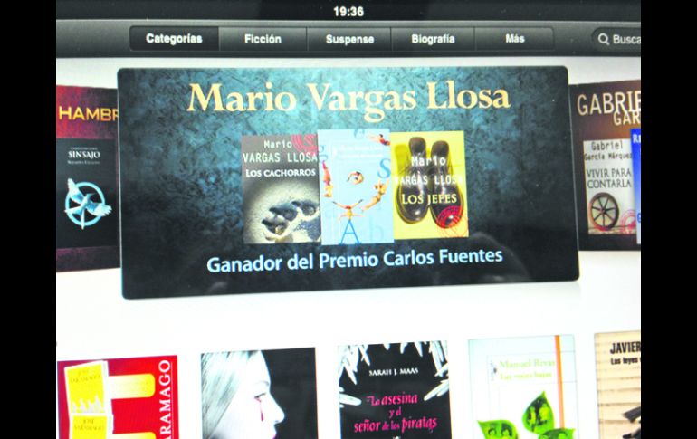 Realidad. En México el mercado de los libros electrónicos representa apenas el .3 por ciento. ESPECIAL  /