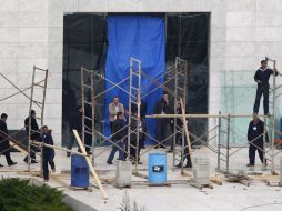 Arafat murió a los 75 años en noviembre de 2004 en un hospital militar francés. En la imagen, el mausoleo del líder palestino. AP  /