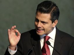 El presidente electo de México, Enrique Peña Nieto concluyó su encuentro privado  con Janet Napolitano. ARCHIVO  /