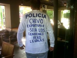 Exhibe su inconformidad. Elementos despedidos afirman que no se les ha notificado el motivo por el que fueron considerados no aptos.  /