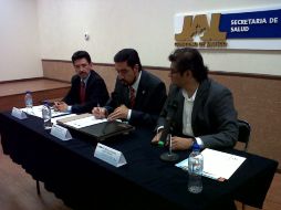 Los titulares de la SSJ y del Observatorio firmaron esta mañana el convenio de colaboración.  /