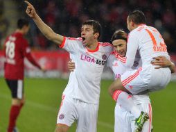 Los jugadores del Bayern Munich celebran el triunfo. AP  /