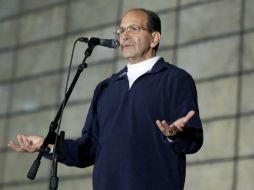 El padre Alejandro Solalinde reconoció la fuerza de las madres que no recibieron justicia. AP  /