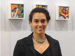 La artista lamentó que muchas de las obras ya fueron repintadas. ESPECIAL  /