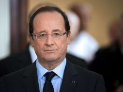 El presidente francés, François Hollande, afirma que el diálogo directo es la única vía para lograr una solución al conflicto. AFP  /