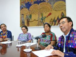 Los líderes mayas viajaron a Cuba invitados por la embajada de Guatemala. EFE  /