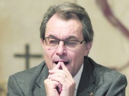 Artur Mas. El partido del presidente de la Generalitat obtuvo 50 escaños en las elecciones autonómicas del domingo. EFE  /