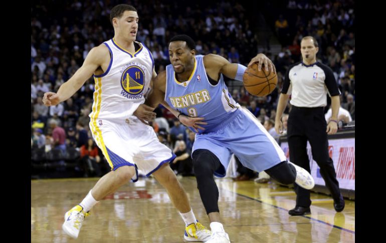 Iguodala anotó el triple con el que los Warriors ganaron el partido. AP  /