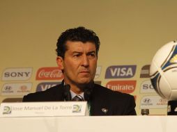 José Manuel de la Torre espera hacer un buen papel en la Confederaciones. EFE  /