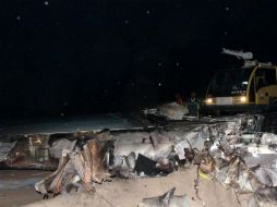 Hasta el momento se desconocen las causas del accidente. XINHUA  /