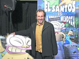 Animado. Giménez Cacho confiesa estar feliz de formar parte de un proyecto que marcó a una generación con la tira cómica. EL UNIVERSAL  /