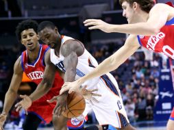 Los Sixers de Filadelfia vencieron a domicilio 98-104 a lo Bobcats de Charlotte. AFP  /