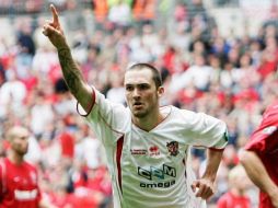 Joe Cole murió hoy de un infarto a los 27 años después de haberse retirado del deporte en febrero. AP  /